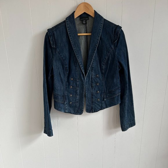 Apostrophe Denim Jacket - Picture 2 of 9